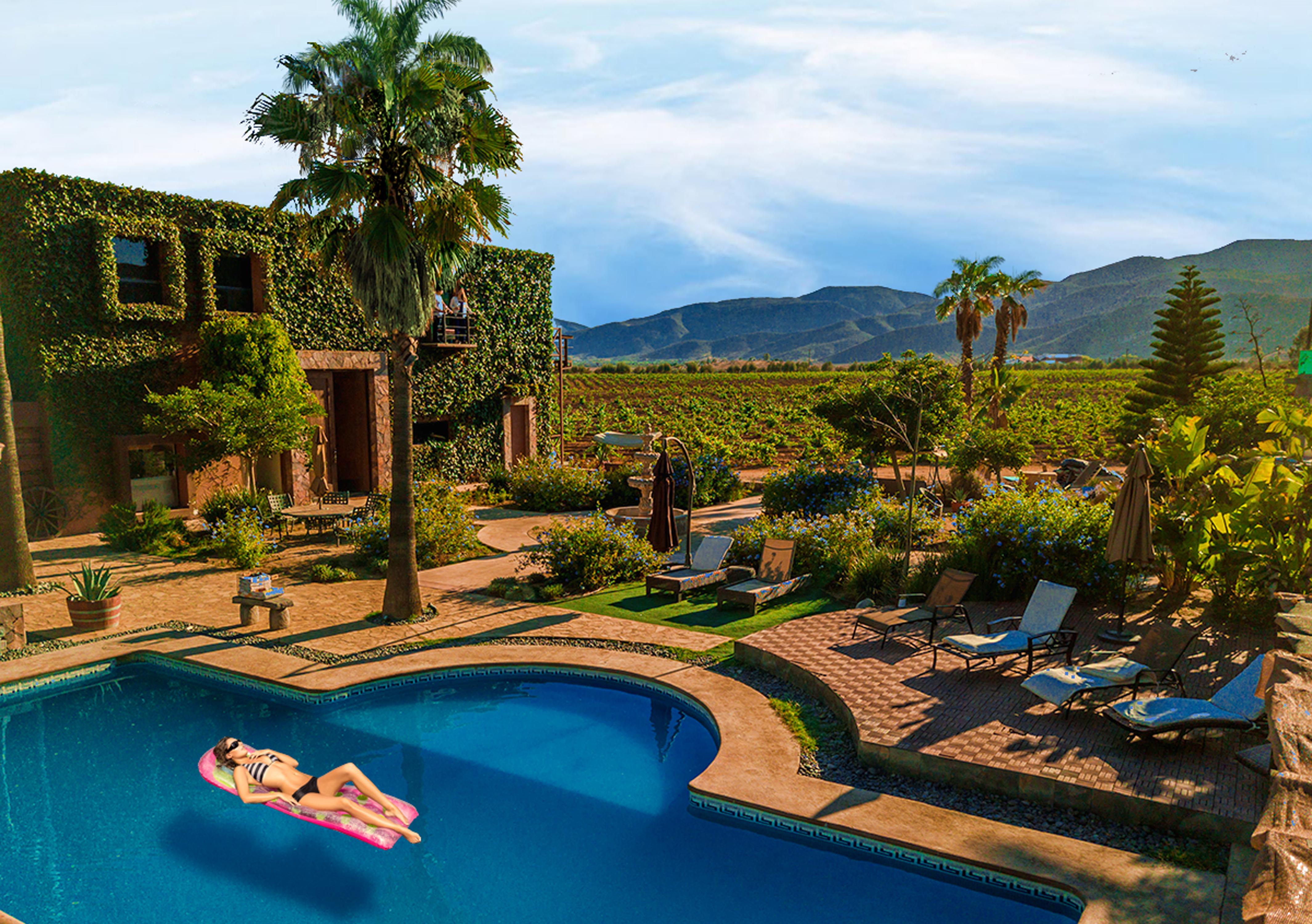Hotel Boutique Valle De Guadalupe & Spa ภายนอก รูปภาพ
